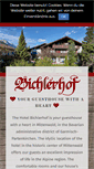 Mobile Screenshot of hotel-bichlerhof-mittenwald.de
